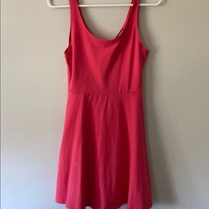 Coral summer dress